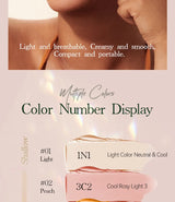Concealer Foundation Make-up Stick Oil Control Natural Isolation Bb Cream Moisturizing Long-term Liquid Foundation Cosmetics