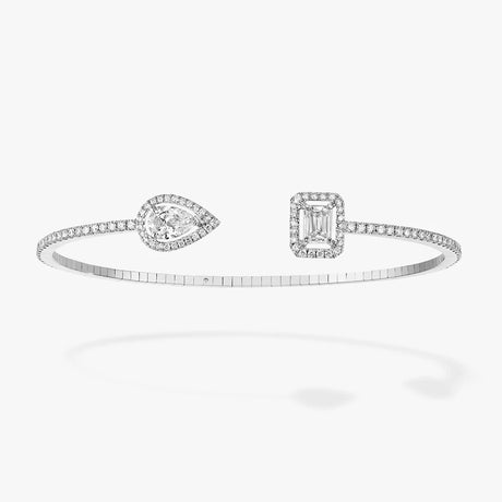 S925 sterling silver women's bracelet, classic MOVE/TWIN series, French diamond bracelet, holiday gift, high-quality jewelry - Lootquake