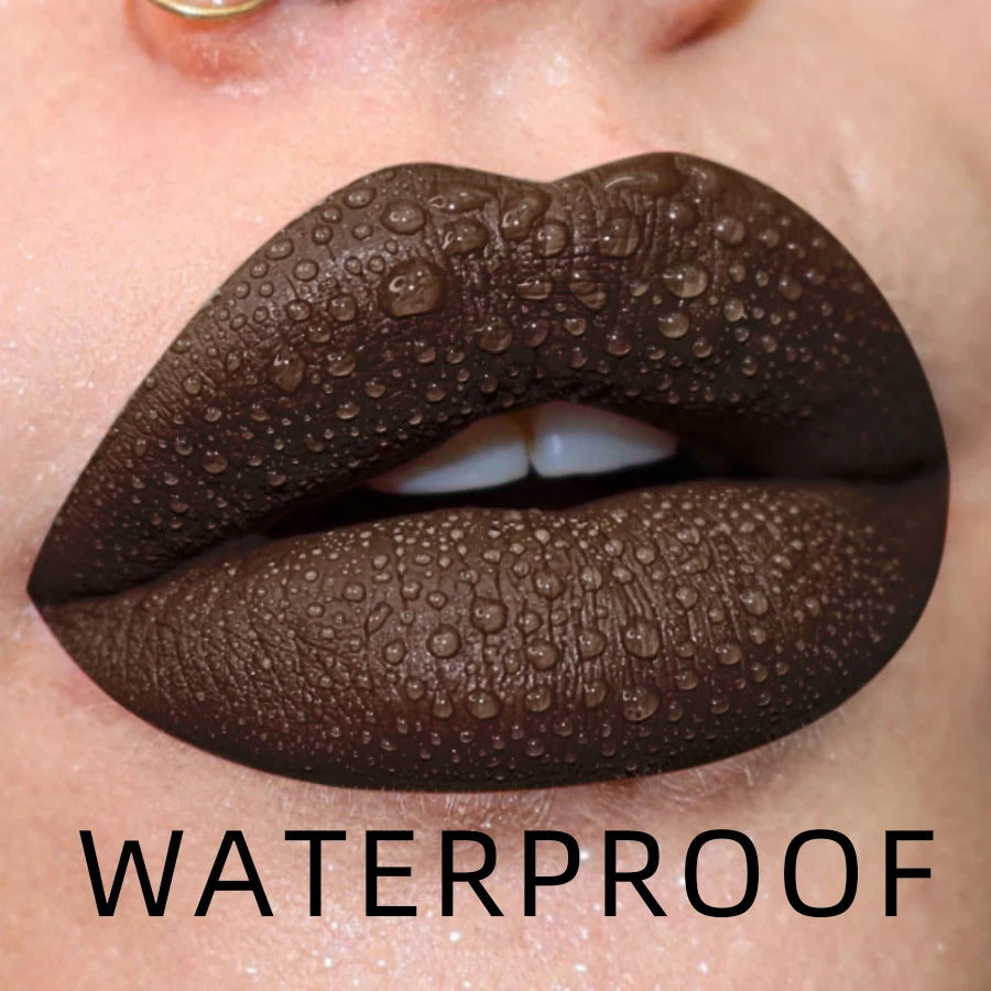 Luxurious Lip Glaze - Dewy Long-Lasting Wear, Waterproof & Moisturizing, High Pigment Lip Tint Oil, Essential Beauty Makeup for
