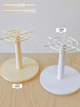 Labubu Pendant Display Box Rotating Transparent Labubu Doll Handmade Storage Display Stand Decorat Ornaments Collection Gifts