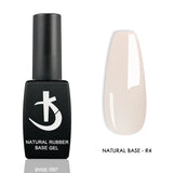 Milky White Rubber Base Gel Polish Nude Pink Base for Gel Varnish Semipermanent Natural Color Gellac Nails Art uv led Enamel Lak