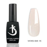 Milky White Rubber Base Gel Polish Nude Pink Base for Gel Varnish Semipermanent Natural Color Gellac Nails Art uv led Enamel Lak