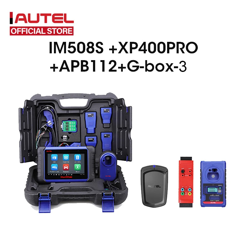 Autel MaxiIM IM508S XP400 PRO OBD2 Scanner automobile IMMO Programmation de clé Outils de diagnostic pour toutes les voitures Programmateur tout-en-un