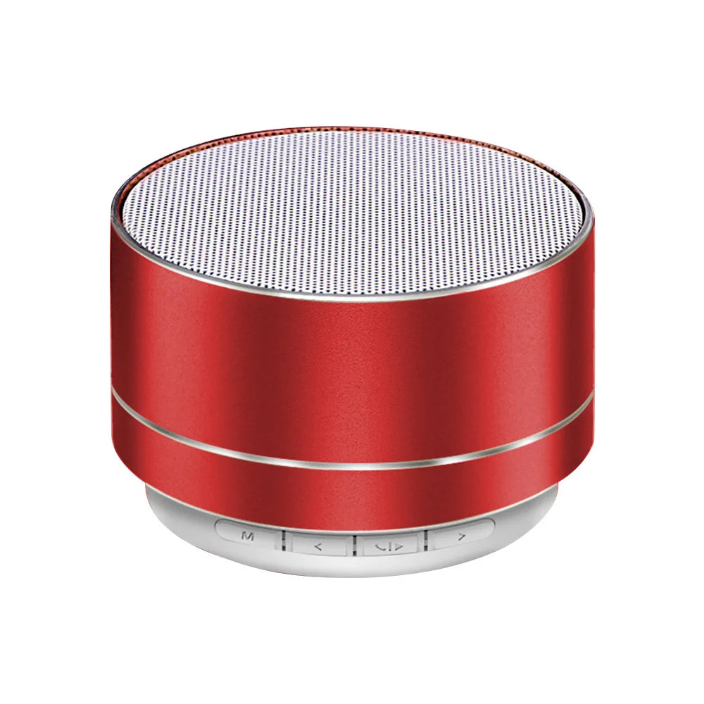 Altavoz Bluetooth portátil A10, música estéreo envolvente, minialtavoz subwoofer USB para exteriores, reproductor de audio, altavoz, micrófono, compatible con tarjeta SD