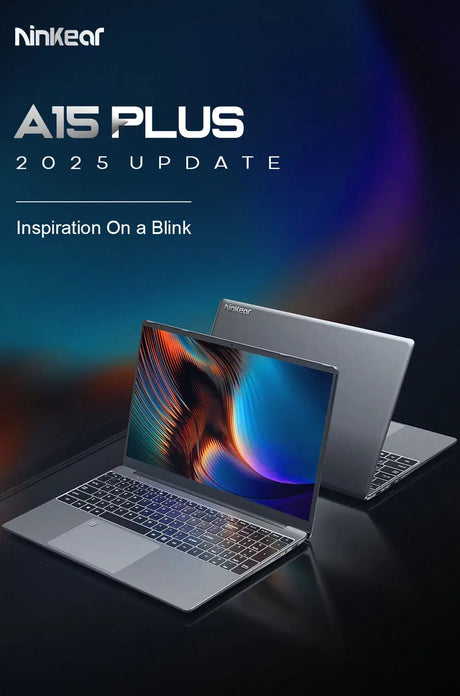 Ninkear A15 Plus Gaming  Laptop AMD Ryzen™ 7 5825U 4.5Ghz 15.6' FHD IPS 32GB DDR4 1TB SSD Backlit Keyboard Fingerprint Unlock - Lootquake