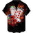 Men's 2024 Casual 3D Shirts Playing Card Printed Fun Shirts Street men's Summer Short Sleeved Clothing Men's Outdoor Clothing - Lootquake