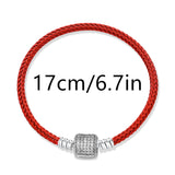 Colgante de plata 925 con forma de serpiente para San Valentín, ideal para pulseras originales de plata de ley 925 para mujer, regalo de joyería DIY.
