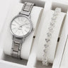 2pcs Set Watch Luxury Women Simple Dial Hollow Strap Fashion Gold Bracelet Quartz Wristwatch Student Ladies Watches Reloj Mujer - Lootquake
