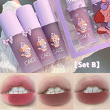 New Lovely Matte Liquid Lipstick Velvet Nude Red Lip Gloss Long Lasting Non-stick Cup Lip Mud Tint Cream Beauty Makeup Cosmetics