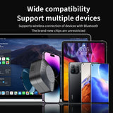Altavoz Bluetooth inalámbrico, portátil, estéreo, envolvente, subwoofer, para exteriores, minialtavoz Bluetooth pequeño.