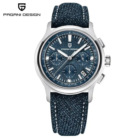 New PAGANI DESIGN 40MM Multifunctional Men's Quartz Watch Luxury Sapphire Glass AR Coated Chronograph Men's Watch - Lootquake