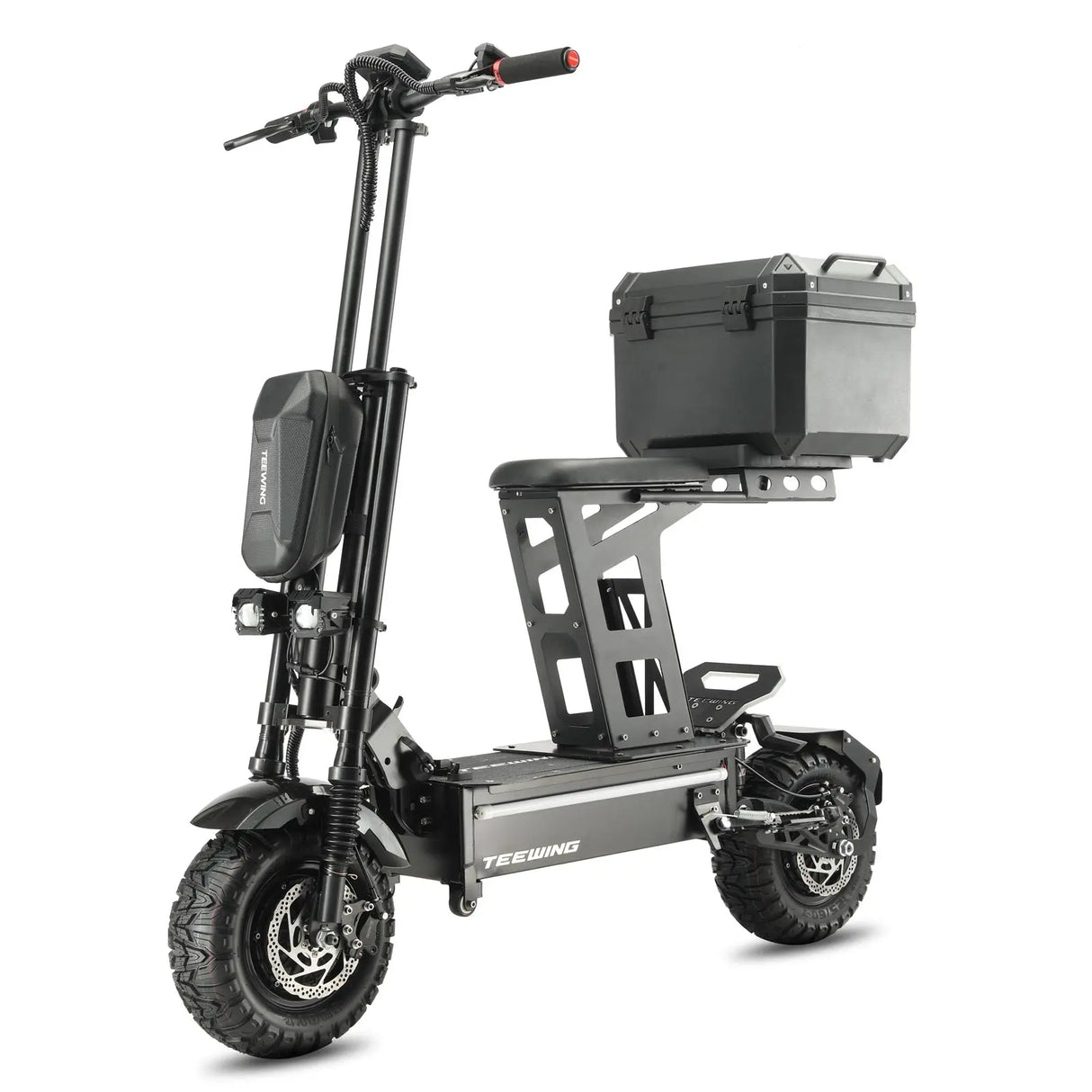 Trottinette électrique adulte TEEWING Z4 Pro, moteur 8000W, 60V40AH pliable, pneus 13 Fat Tireh, trottinette électrique de montagne