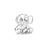 New 925 Silver Animal Series sloth frog Charm Duck pig bear Bead Fit original Bracelet decoration Women Pendant For Jewelry Gift - Lootquake