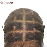 12" Boho Bob Braided Wig | Goddess Knotless Braids | 360 Full Lace | Curly Ends | Baby Hair