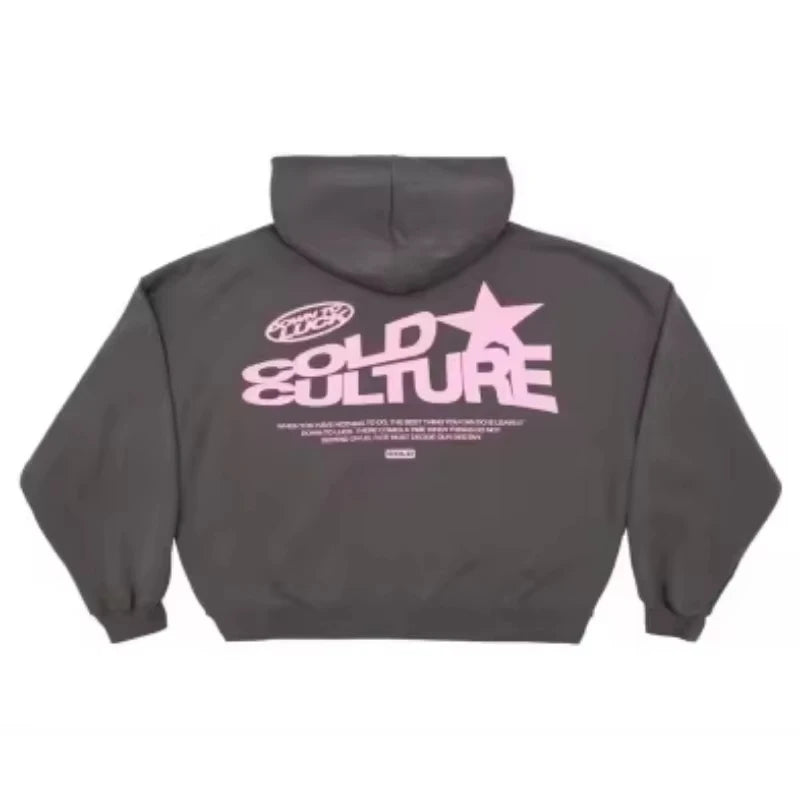 Men's and Women's Hip Hop Hoodies Letter Pattern Y2K Sportswear Street Punk Rock ADT Couple Sweaters Harajuku New Style Tops - Lootquake