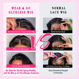 12" Deep Wave Bob Wig | 4x4 Lace Closure Wig | Brazilian Virgin Hair | Glueless Bob Wig