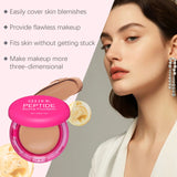 Base de maquillaje impecable EELHOE, resistente al agua, con brillo, control de grasa, cobertura total, maquillaje, cosméticos, iluminador, base facial, 20 g