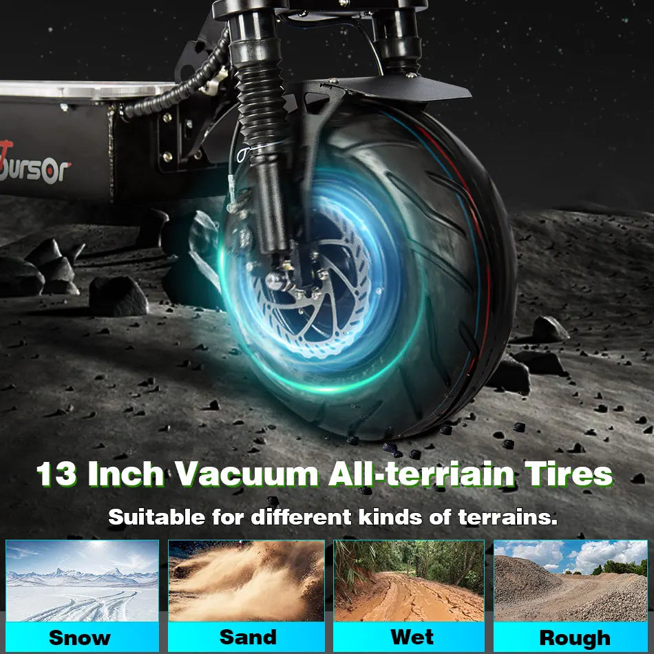 Trottinette électrique pliable X13 pouces 10 000 W, double moteur, batterie 72 V, 40 Ah, 60 V, 50 Ah, vitesse maximale 120 km/h, autonomie 120 km, écran LCD