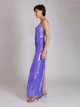New Sexy Sleeveless Backless Lace-up Slim Long Dress Summer Elegant Pleated Backless Bright Sequins Dress Luxury Evening Dresses - Lootquake