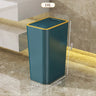 Trash Can 10L Odor-Proof - Stylish Luxury Bin, Modern One-Touch Design, Durable Plastic, Space-Saving & Leak-Proof Simple Trash