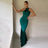 Dulzura Women 2024 Summer Elegant Party Club Evening Streetwear Bodycon Black Long Dress Wholesale Items For Business - Lootquake
