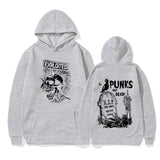 Rock Band The Exploited Not Dead Pullover Hoodie Men's Fashion Hip Hop Sweatshirts Unisex Punk Retro Oversized Hoodies Streetwea - Lootquake