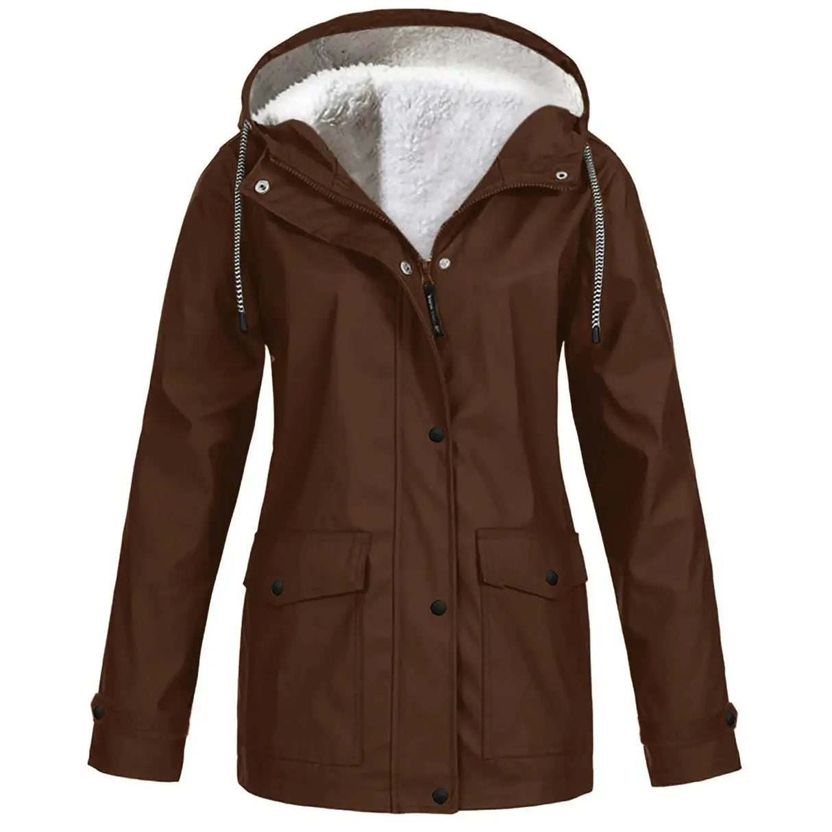 Women's Ski Jacket Warm Winter Snow Coat Waterproof Windbreaker Hooded Raincoat Snowboarding Jackets - Lootquake
