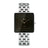 MISSFOX Brand Wristwatch Minimalist Fashion Quartz Watches Classic Design Square Dial Waterproof Stainless Steel Watch For Gift - Lootquake