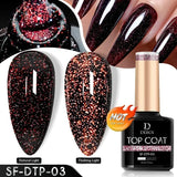 CNails No Wipe Gel Top Coat Clear Gel Base Coat Varnish Soak Off Flash Top Coat UV/LED Nail Art Accessories Matte Nail Polish