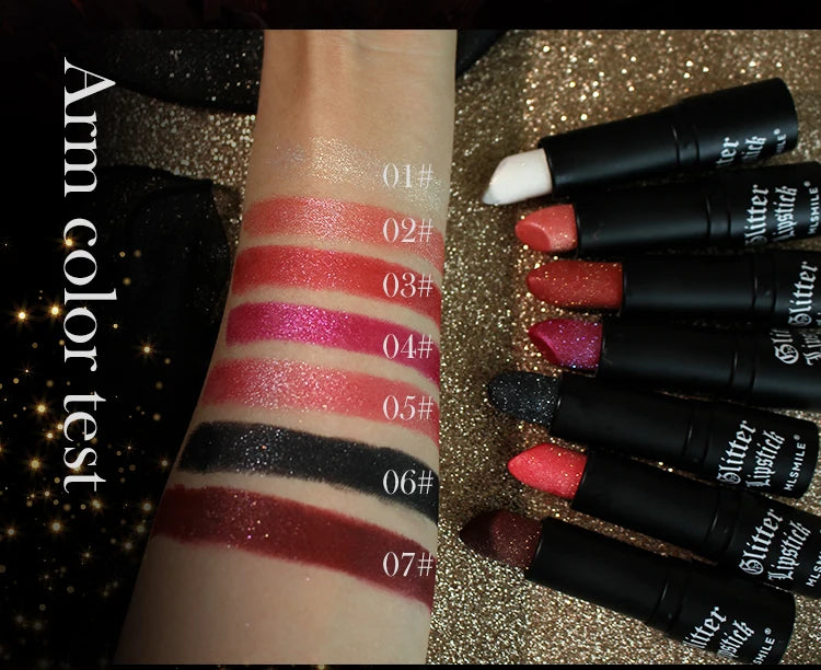 7 colors Waterproof Long Lasting Matte Lipstick Lipstick No Stains Classic Highly Pigmented Velvet Lip Finish Tint Makeup