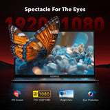 ACEMAGIC Gaming Notebook AMD Ryzen 7 5700U(Beat i7-1265U) ackbed Laptop Keyboard RAM 16GB NVME SSD 512GB "Full HD 1920x1080 - Lootquake
