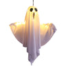 Adornos colgantes de fantasmas de Halloween, luces blancas voladoras, árbol, ventana, pared, adorno aterrador, 50 x 40 cm