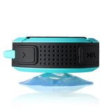 Altavoz Bluetooth inalámbrico impermeable con ventosa para deportes al aire libre, mini subwoofer para ducha, coche, teléfono inteligente, micrófono TF C6