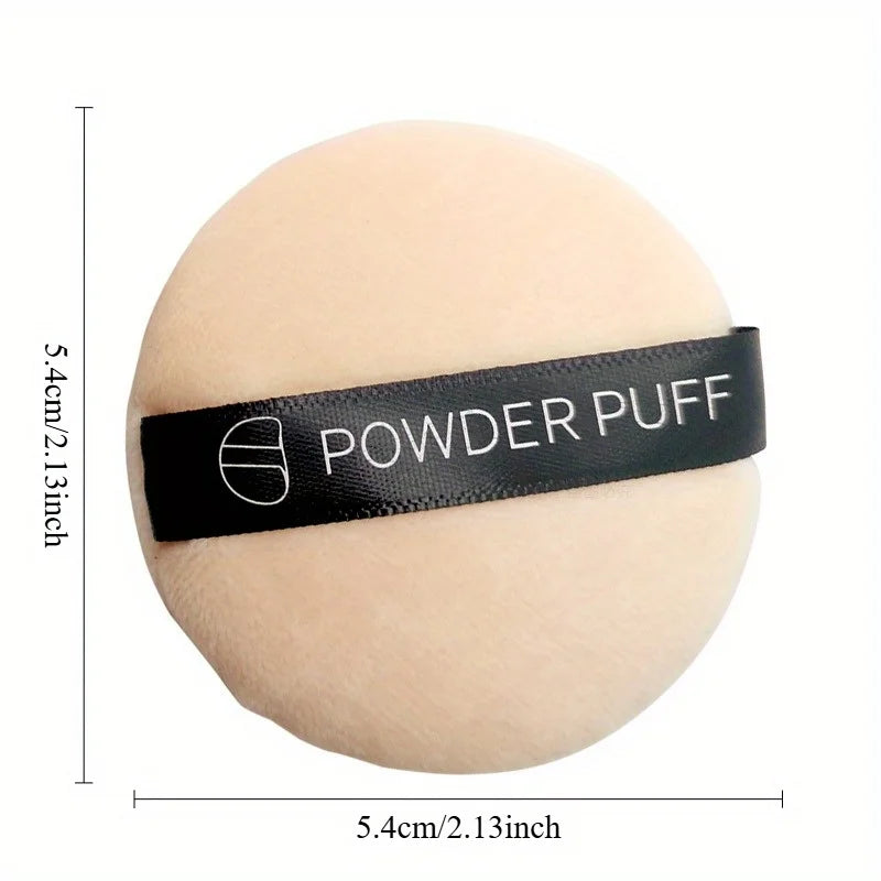 Makeup Puffs for Flawless Foundation Application - Portable and Reusable Sponge for Liquid, Cream, and Powder