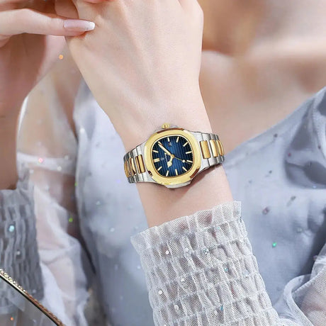POEDAGAR Luxury Square Watch for Woman Waterproof Luminous Date Ladies Watch Stainless Steel Quartz Women's Watches Female Reloj - Lootquake