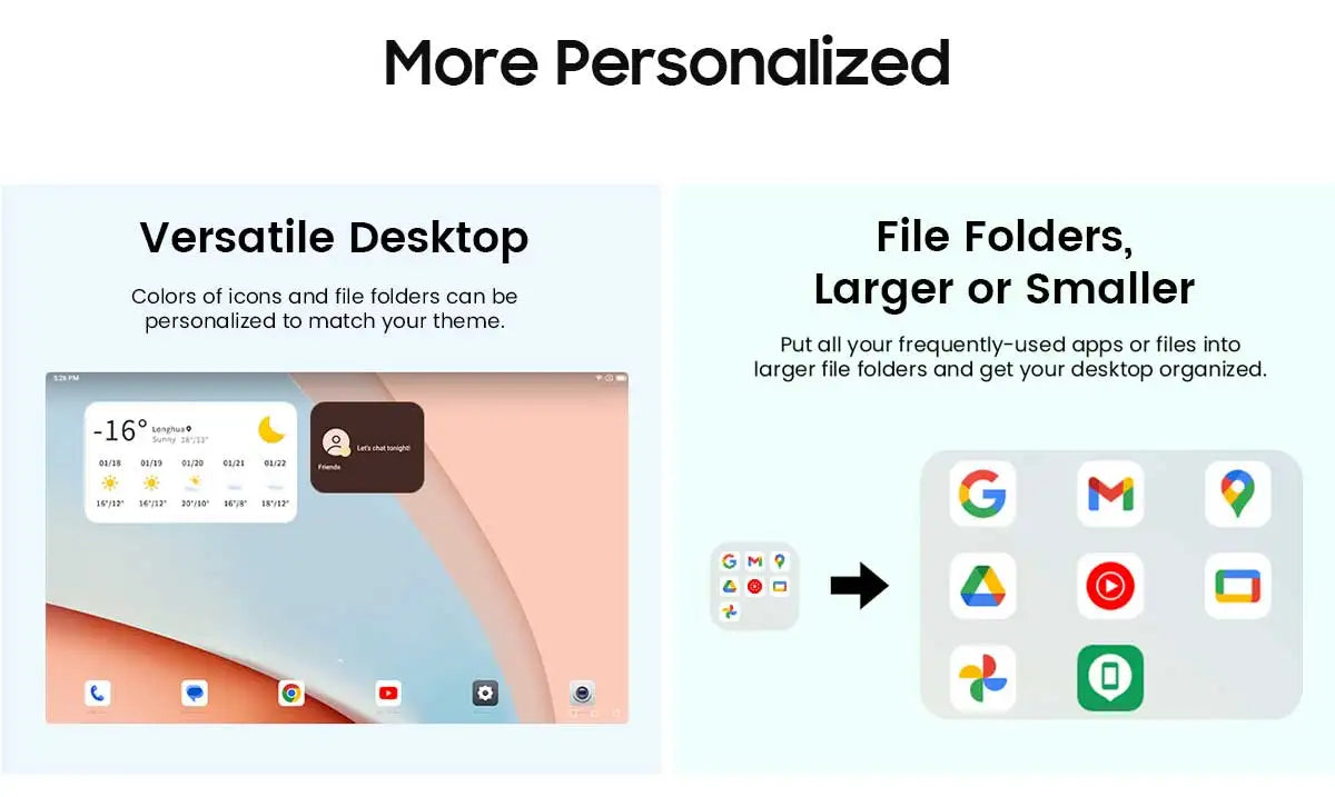 Tablette PC Blackview Tab 16 Pro 11'' FHD+ T616 Octa Core 24 Go (8+16) RAM 256 Go ROM 7700 mAh 4G Tablettes Android 14