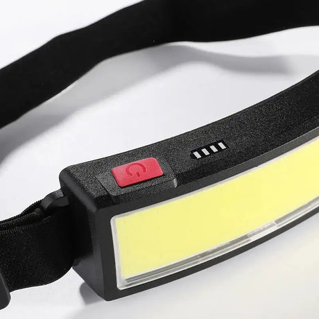 Powerful COB Headlamp Built in Battery Type-c Rechargeable Head Flashlight Outdoor Camping Fishing Waterproof Headlight - Lootquake