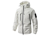 Autumn Men's Mountain Ski Jackets Outdoor Windbreaker Hiking Hooded Coats for Men Climbing Waterproof Jackets Raincoat Clothing - Lootquake