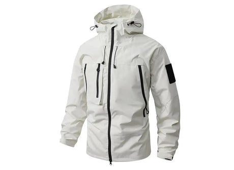 Autumn Men's Mountain Ski Jackets Outdoor Windbreaker Hiking Hooded Coats for Men Climbing Waterproof Jackets Raincoat Clothing - Lootquake