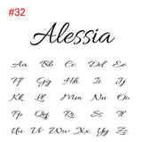 Custom Name Bangle for Women Stainless Steel Personalized Letter Adjustable Big Bangle Jewelry Girlfriend Gift Pulseira Feminina