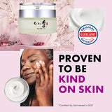 Crema facial de colágeno de 50 g que nutre y rellena la piel, con textura fresca, rejuvenece la piel, crema hidratante de día y noche, cosmética coreana.
