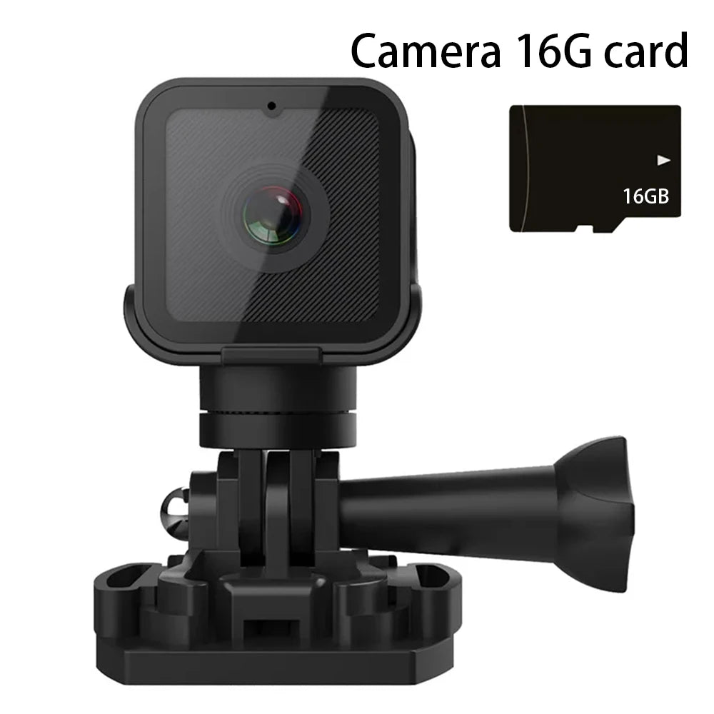 1080p High-Definition Portable Sports Mini Camera With Hotspot WiFi Waterproof Camera, Motorcycle And Bicycle Driving Recorder