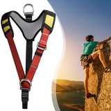 Arnés de escalada para la parte superior del cuerpo, cinturón de seguridad para el pecho, cinturón de seguridad para escalada, montañismo y rapel.