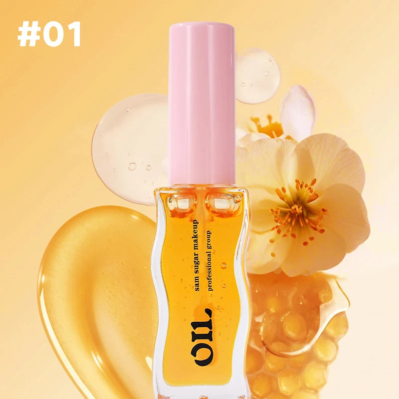 Huile à lèvres Water Light Honey Essence, hydratante longue durée, fruitée et scintillante, gelée, réduit les rides des lèvres, rouge à lèvres liquide, brillant, maquillage