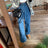 「MD」Retro High Waist Slimming Straight Leg Casual Washed Denim Jeans Women's Chic Spring Versatile Wide Leg Casual Loose Fit - Lootquake