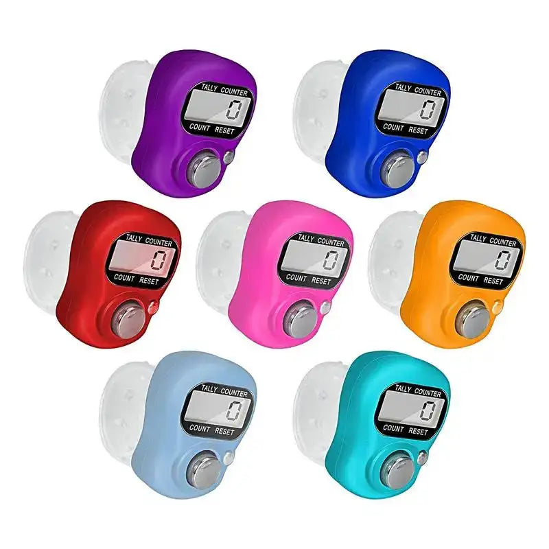 Finger Counter Compass Islamic Bead Digital LED Electronic Handheld Tally Counter Clicker counter ring - Lootquake