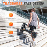 Trottinette électrique RCB D5, homologuée pour la route (ABE), moteur 500 W, pneus increvables 10 pouces, contrôle par application, double amortisseur