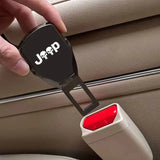 Car Seat Belt Clip Extender Customization Emblem Accessories For Jeep Wrangler JL JK Grand Compass Gladiator Cherokee Renegade - Lootquake