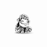 Nuevo dije de rana perezosa de plata 925 con forma de animal, pato, cerdo, oso, compatible con pulsera original, decoración, colgante para mujer, regalo de joyería