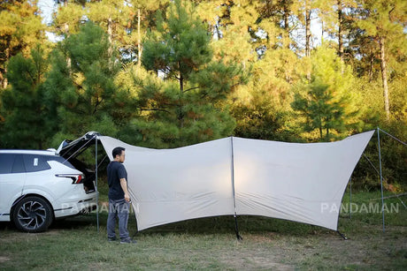 Large Camping Dome shelter Fire shelter Bull shelter type tent oversized habi tarp shelter Habitat Tunnel type Camping Shelter - Lootquake